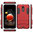 Slim Armour Tough Shockproof Case & Stand for LG K9 - Red